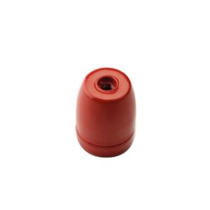 0160/SM/RS Cokols porcelāna sarkans E27 M10 500V