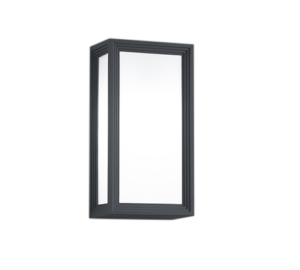 228060142 TIMOK Sienas lampa antracīts/balta 1x5W LED E27 3000K 470Lm IP54 TRIO