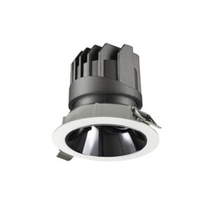 KD031075R Iebūvējams gaismeklis balts LED 8W 2700K 36* D75mm IP54 SH
