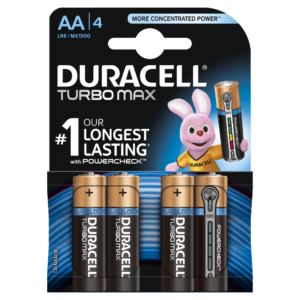 AAA MX2400/AAA TURBO MAX baterija Alkaline BL4 DURACELL