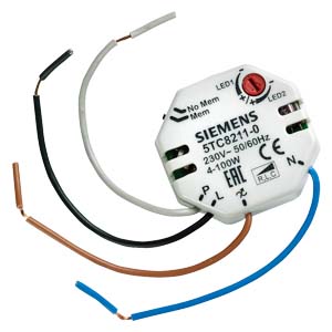 5TC8211-0 Gaismas regulators Touch (modulis) LED spuldzēm un elektron. transf. 100W DELTA