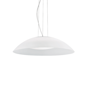 LENA SP3 GRIGIO Sienas lampa balta 3x60W E27 IP64 IdealLux