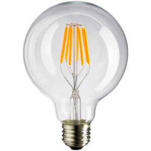 G95 LED FILAMENT Spuldze FL-D95-70103 6.5W 806lm 360° E27 2700K 220-240V LEDURO