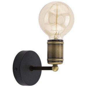 1900 Retro Sienas lampa bronza/melna 1x60W E27 TK Lighting