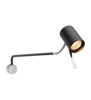 107224 ALICE Sienas lampa melna 1x35W GU10 MARKSLOJD