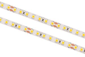 Led lenta 12W IP68 24V 112 led 1m silti balta 1600lm 6000K Ra80 10mm SPE-112-68-CW-24 Fose