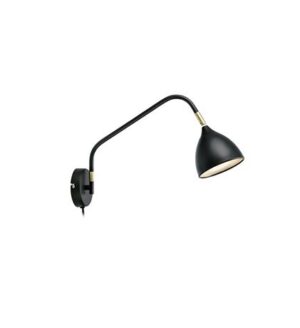 106081 VALENCIA Sienas lampa melna 1x6W GU10 MARKSLOJD