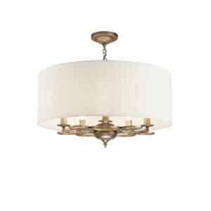 H007PL-05G Lustra antīks zelts 5x40W E14 Maytoni