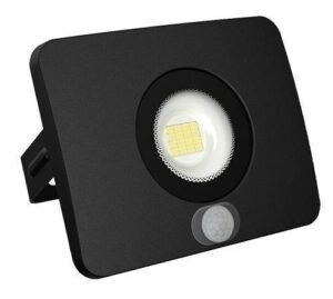 Prožektors ar sensoru LED 10W 3000K 1000Lm FLS-10BC IP65 SKL