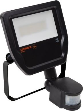 LED Prožektors LEDVANCE Floodlight  ar sensoru melns 20W 840 IP65 4058075143555  OSRAM