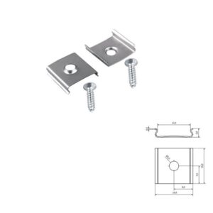 OP2-UCHWYT-PLS-HLT Profila stiprinājums metāls LINE