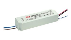 Led barošanas bloks 24V DC  60W 2.5A IP67 LPF-60D-24 DIMM 162.5x42.5x32 Mean Well