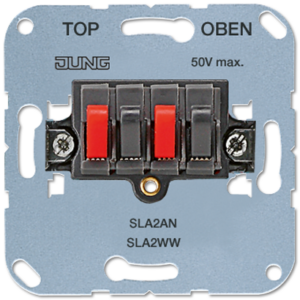 SLA2AN Audio rozetes mehanisms z/a AN JUNG