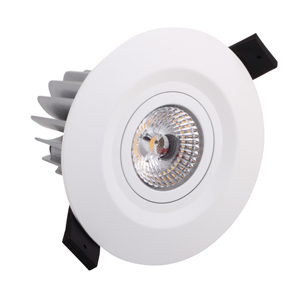 TC9410.311 Iebūv.gaismeklis balts LED 12W 3000K COB 55* dimm driver IP68 DM