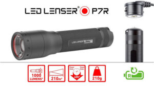 Lukturis LED Torch 1000lm 1 x Li-Ion 3.7 V P7R  LED Lenser