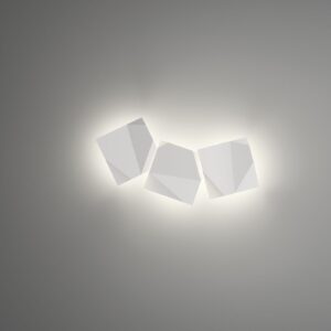 450610/14 ORIGAMI Sienas lampa balta 3x6.3W  LED 2269Lm 2700K 26x30x90 VIB