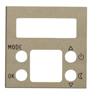 N2240.5  CV  centr. plate dig. termostatam šampanietis  2mod. Zenit