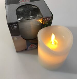 LED svece Realistic Flame - svece ar taimeri