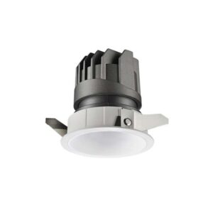 KD031075R Iebūvējams gaismeklis balts LED 8W 3000K 36* D82mm IP54 SH