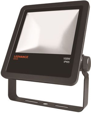 LED Prožektors LEDVANCE Floodlight melns 100W 10000Lm 4000 IP65 4058075001138