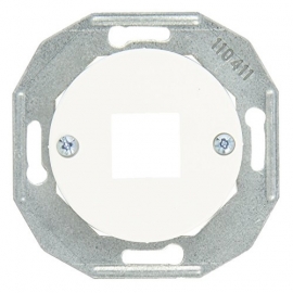 WDE011700 Konektora LexCom 1xRJ centrplate balta RENOVA SCH