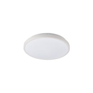 8207 AGNES Plafons balts  LED 22W 3000K 1200lm IP44 D385mm NW