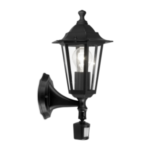 22469 LATERNA 4 Sienas lampa melna 1x60W E27 IP44 EGLO