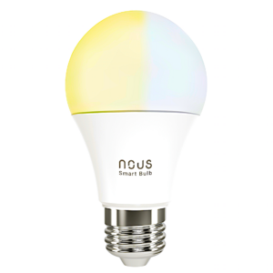 Smart WIFI Bulb P2 LED Spuldze 9W 2700 - 6000K 800lm DIMM E27 NOUS