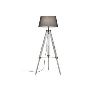 R40991011 TRIPOD Stāvlampa  pelēka koka 60W E27 TRIO