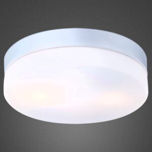 32112 Plafons D24cm 2x40W E27 IP44 GLO