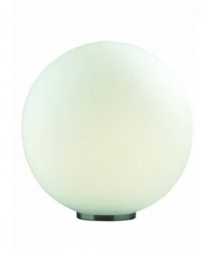 MAPA BIANCO TL1 Galda lampa niķelis/balta 1x60W E27 D30  IdealLux