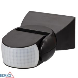 B50-SES15BL 1200W 180* IP65 12m melns  Sensors BEM