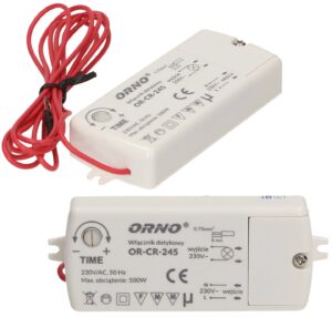 OR-CR-245 Skārienjūtīgs slēdzis-sensors balts 500W IP20 ORNO