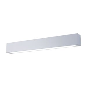 LP-7001/1C WH - 63 IBROS LED Gaismeklis balts 9W 3000K 720lm 63x5.5x8cm IP44 LP