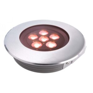 100116 KAPEGO FLAT Iebūvējams gaismeklis 17W 510lm RGB 24V 30* IP67 521210 DEKO LIGHT