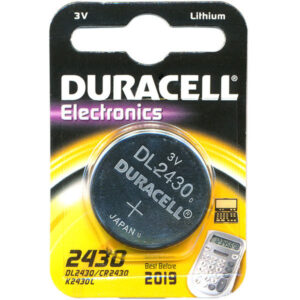 CR2430 3V baterija Litija  DURACELL