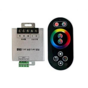 RGB Controller 12/24V DC 6Ax3=18A ar skārienjūtīgu pulti RF-CONT-RGB LEM