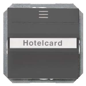 5TG4822 HotelCard elektriskā atslēga melna DELTA