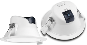 DLL-24425CCT Iebūv.gaismeklis balts 25W LED 3000K/4000K/6000K 2500Lm  D244 IP44 DIMM SKL