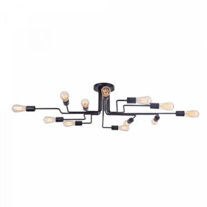 T532CL-12B GILBERT Lustra melna 12x60W E27 Maytoni