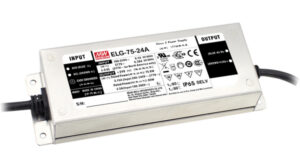 Led barošanas bloks 24V DC  75W 3.15A PFC IP67 ELG-75-24 180x63x35.5 Mean Well