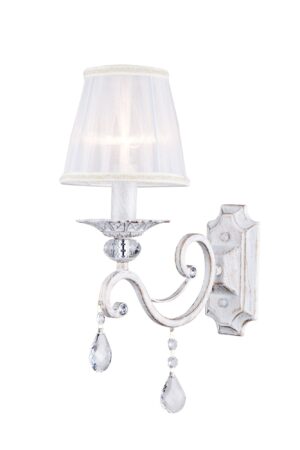 ARM247-01-G Bra balta zelta/balts abažūrs 1x40W E14 Maytoni