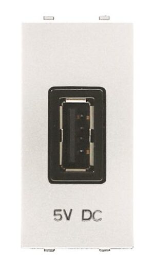 N2185 BL USB Lādētājs balts 1mod. Zenit