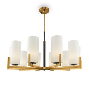 MOD089PL-10BS FORTANO Lustra misiņš 10x40W E27 D860mm Maytoni