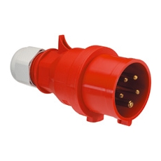 B2136 Kontaktdakša 3P+N+E 400V 16A IP44 QuickConnect