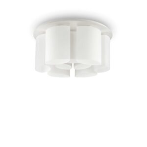 159645 ALMOND PL9 Lustra balta 9x60W E27 220V D75.5 IdealLux