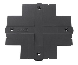 XTSF 30-2 Sliedes nosegplate melna
