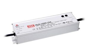 Led barošanas bloks 48V DC 153.6W 3.2A IP67 HLG-150H-48B DIMM 228x68x39mm Mean Well